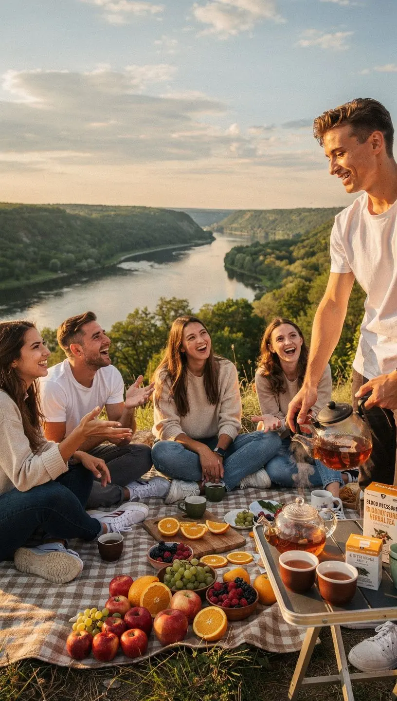 Šviežios žolelės, naudojamos arbatos gamybai, kuri padeda kontroliuoti kraujo spaudimą.
